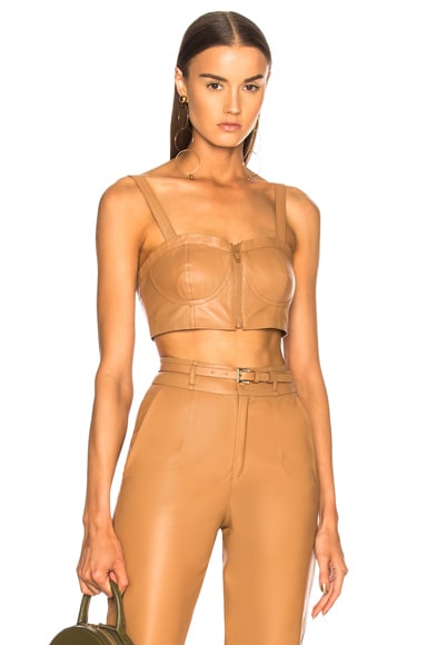 Leather Bustier