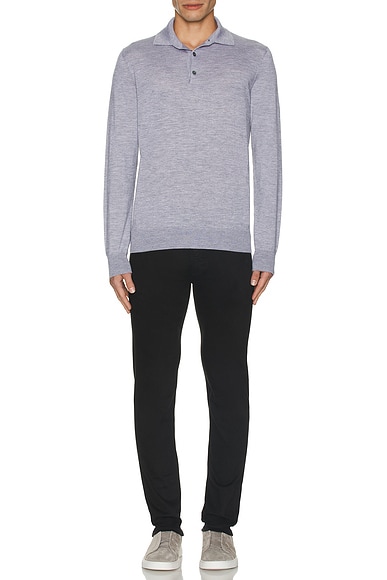 Casheta Long Sleeve Polo