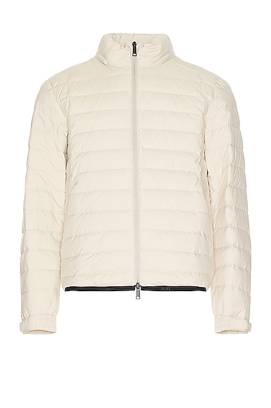 Zegna Recycled Polyester Jacket in Ivory