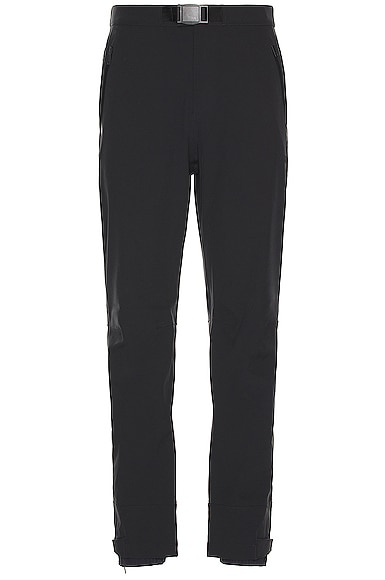 Zegna Men's Techmerino™ 3-layer Waterproof Ski Trousers In Black
