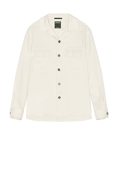 Zegna Camicia Shirt in White
