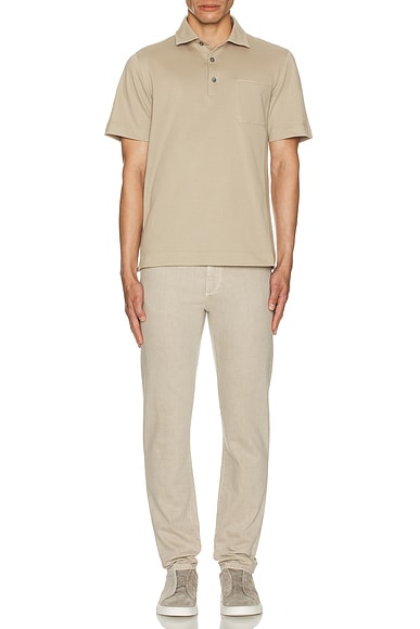 Pure Cotton Piquet Polo