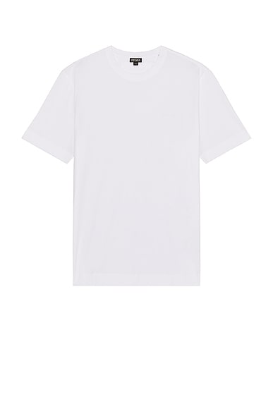 Zegna Pure Cotton T-shirt in Optical White