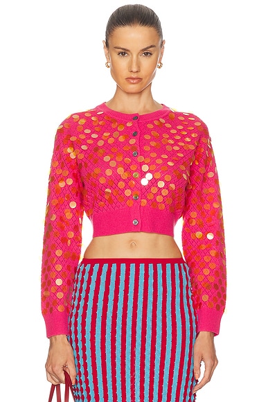 Zankov Mina Cardigan in Peony