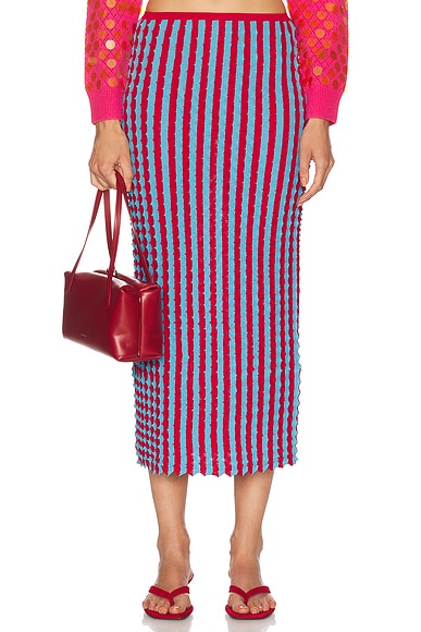Zankov Capucine Skirt in Hortensia & Cherry Multi