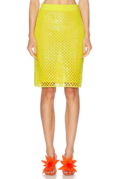 Zankov Alma Skirt in Chrysanthemum Multi