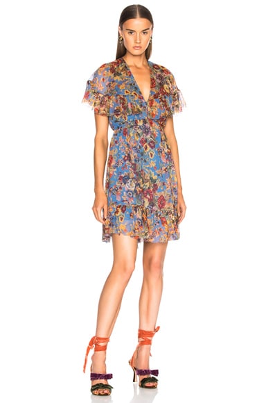 Lovelorn Frill Cape Dress