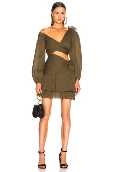 zimmermann golden surfer dress black Zimmerman Sunray Long Sleeve Midi Dress Black Paisley – blueandcream