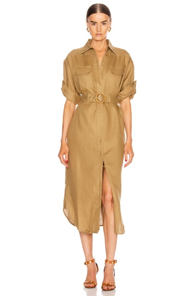 Zimmermann unbridled empire dress on sale