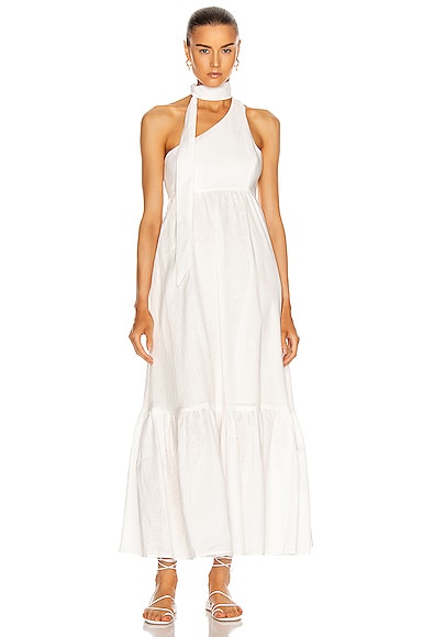 zimmermann juliette tie front dress