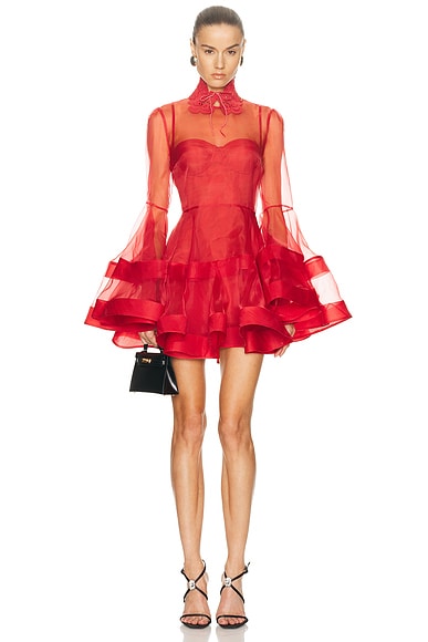 Rebellion Lantern Mini Dress