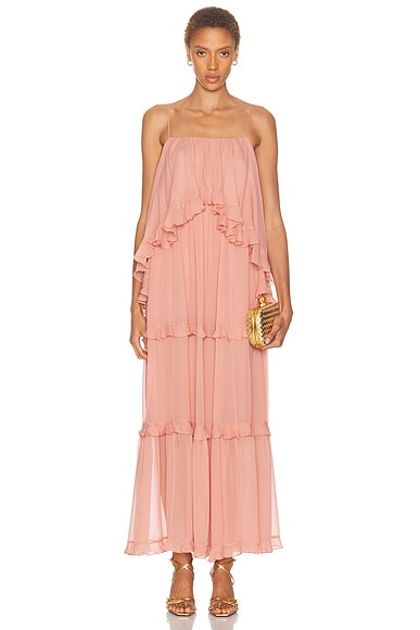 Luna Frilled Slip Dress