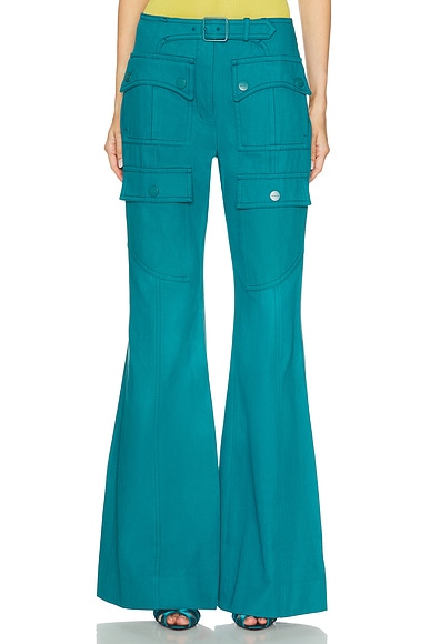 Luna Drill Flare Pant