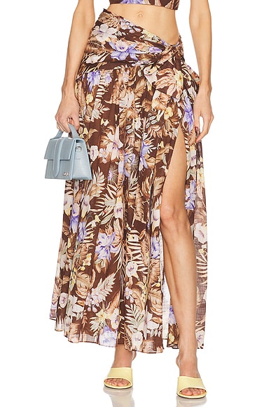 Coco Bow Maxi Skirt