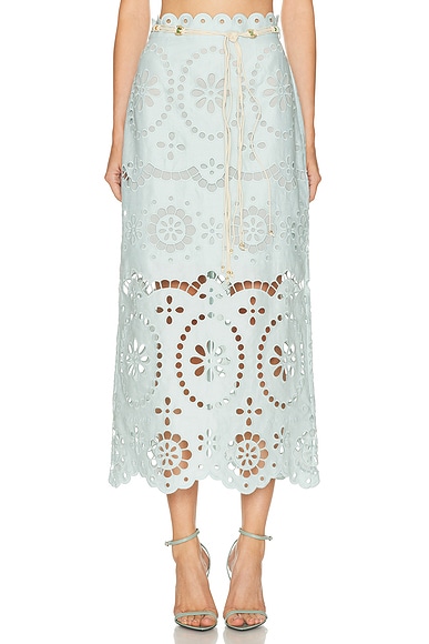 Awaken Embroidered Skirt