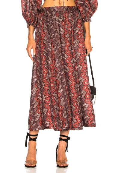 Bayou Draw Flare Skirt
