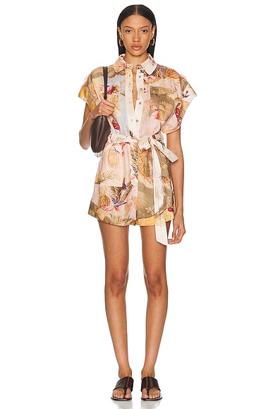 Ascension Cuffed Playsuit