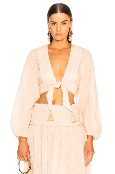 Bayou Tie Front Top