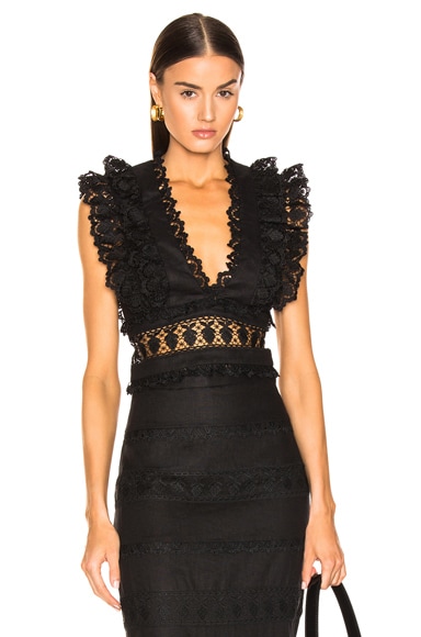 Zimmermann wayfarer panelled dress discount
