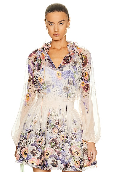 Tama Flower Collar Blouse