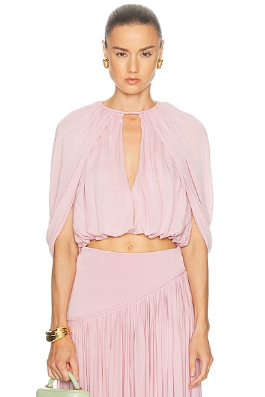 Alchemy Caped Blouse