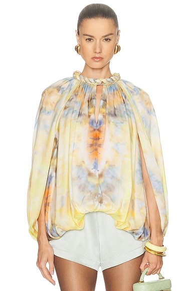 Alchemy Twist Billow Blouse