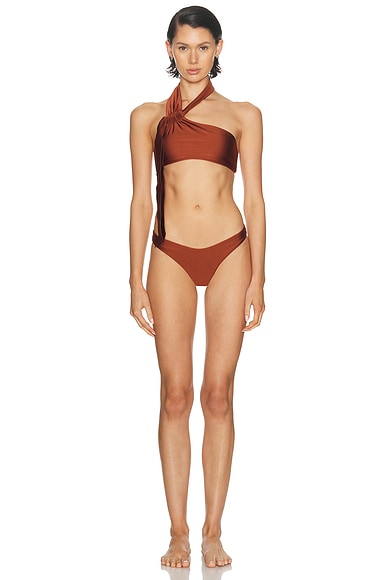 Awaken Tie Neck Bikini Set