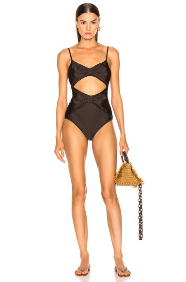 Corsage Knot Swimsuit