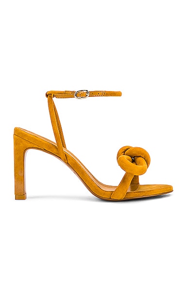 Zimmermann Sculptural Bow Heel in Oro 