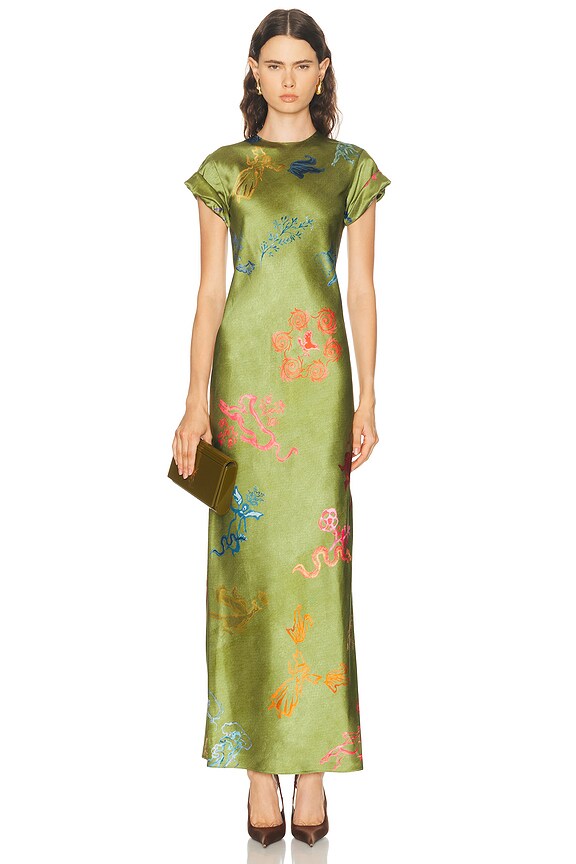 miaou green dress Miaou