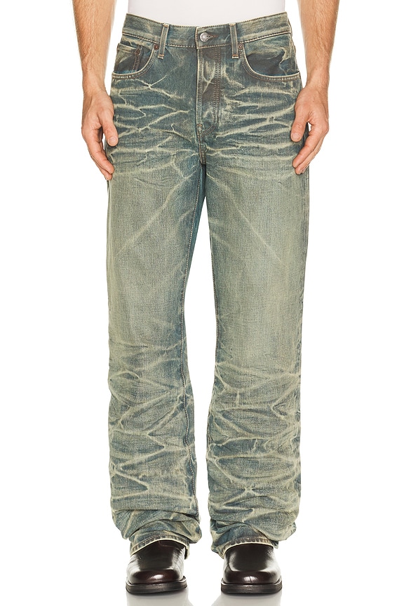 Amiri Artist Broken Jean in Dirty Indigo | FWRD