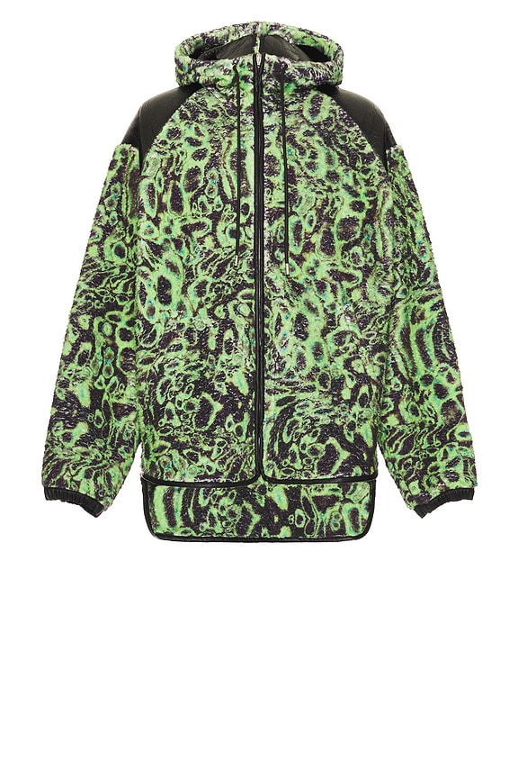 Martine Rose Oversized Leather Jacket in Snakeskin | FWRD