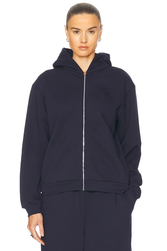 【YOURNUS】Crop Balloon Hood Zip-Up 18-2-25-