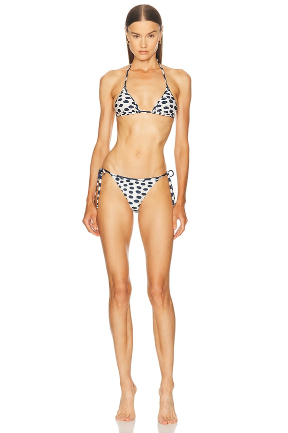 Cult Gaia Amaris Bikini Top in Tea | FWRD