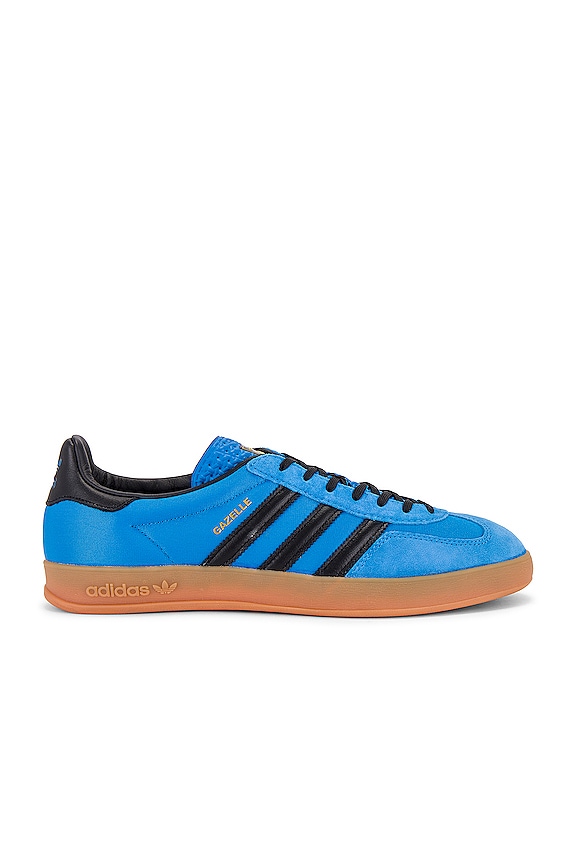 Amiri Bone Runner Sneaker in Neon Blue & White | FWRD
