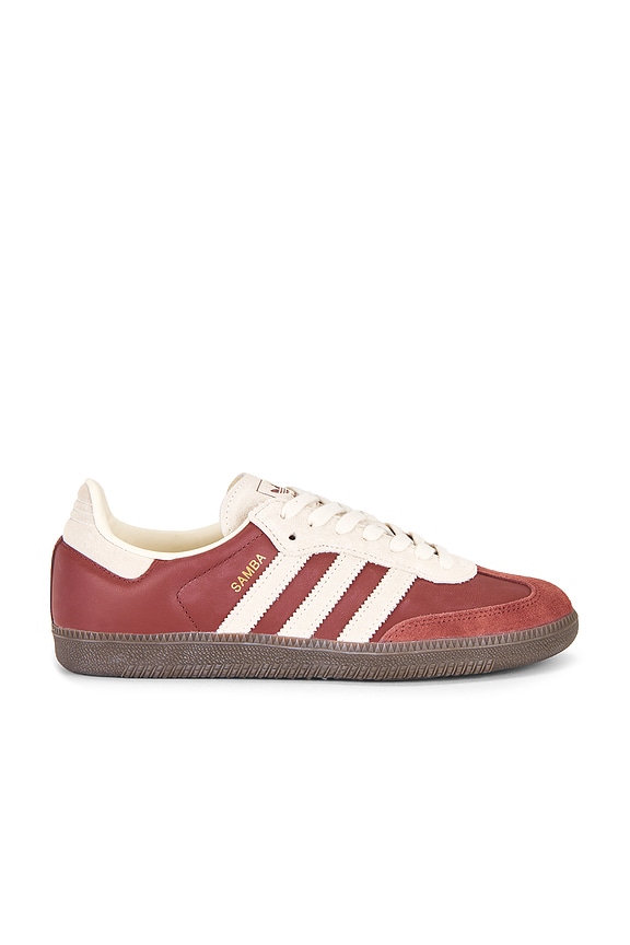 adidas Originals Samba OG Sneaker in Collegiate Orange adidas Originals Samba OG Sneaker in Collegiate Orange