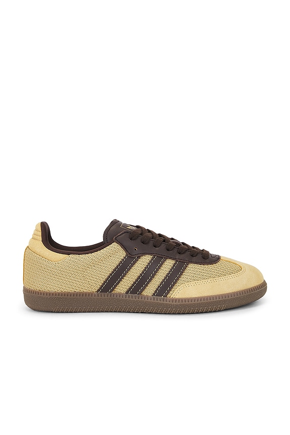 adidas Originals Samba Og Sneaker in Golbei, Dark Brown