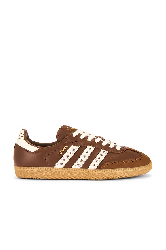 adidas Originals Handball Spezial in Chalky Brown, White, & Magic