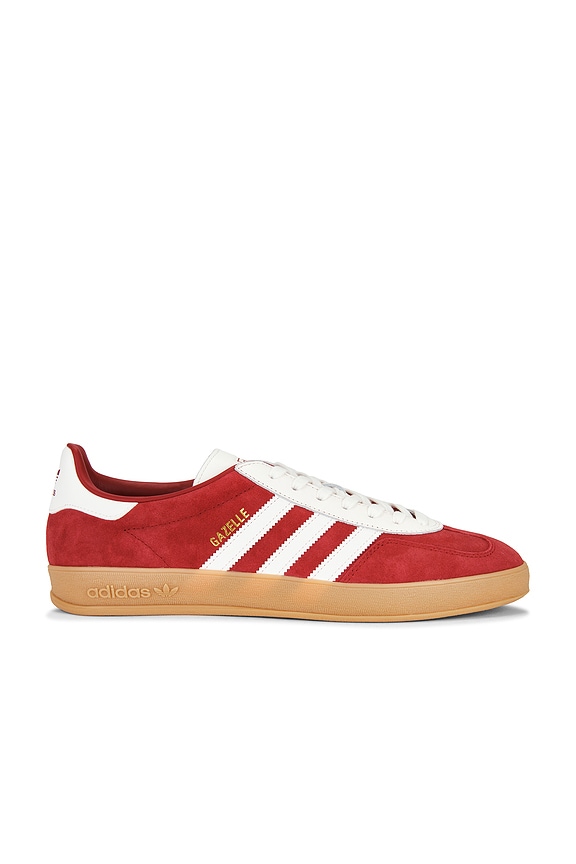 adidas gazelle silver green womens adidas Gazelle Indoor Shoes Red 4 main image 0