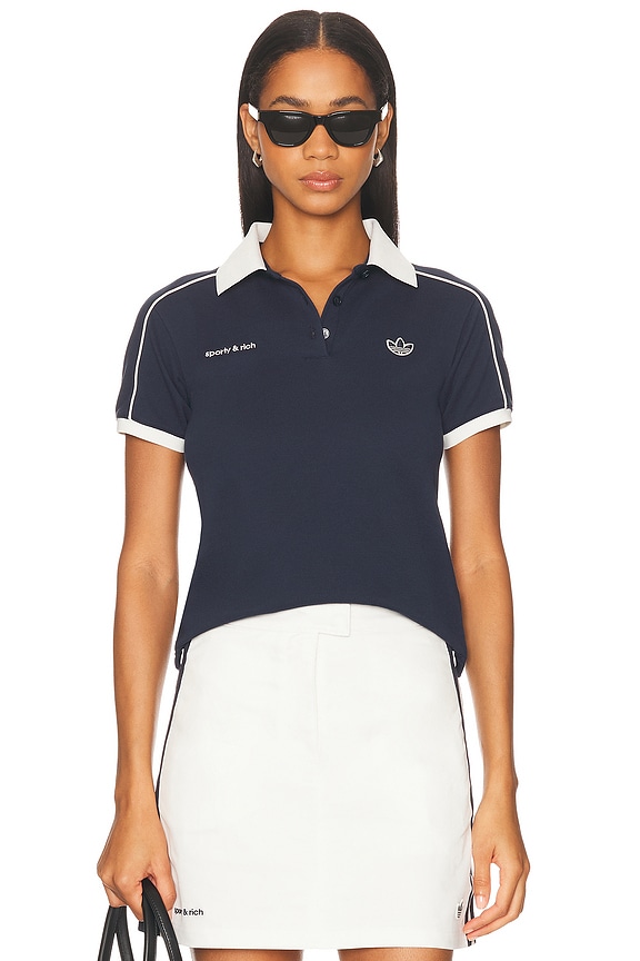 トップス miumiu polo shirt Miu Miu logo-embroidered Cotton Polo Shirt | White | FARFETCH