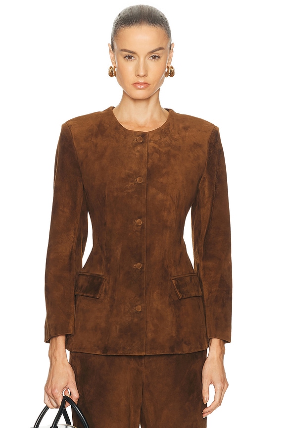 JACQUEMUS La Veste Soco in Brown | FWRD