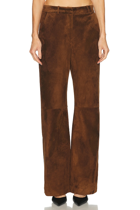 RABANNE Corduroy Pant in Hazelnut | FWRD