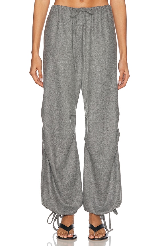 Alexander Wang Essential Terry Classic Sweatpant in Washed Granite