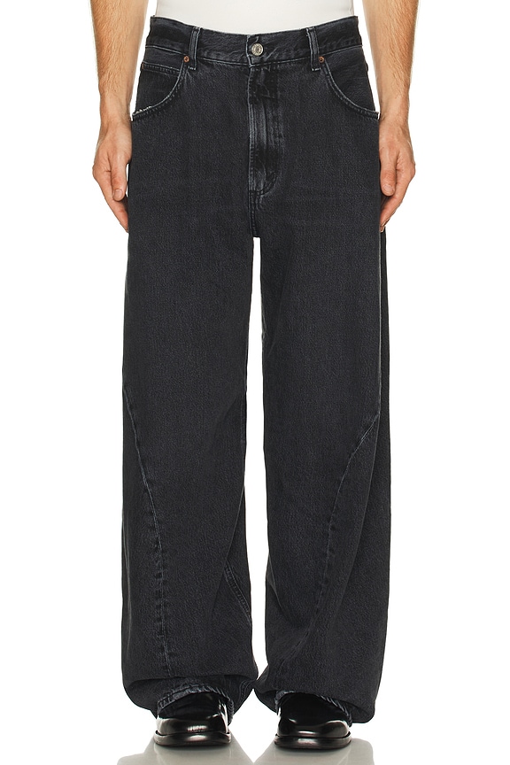 パンツ Acne Studios 2023M FN BLACK TRAFALGAR Acne Studios Acne Studios 2023 Black Trafalgar Jean in Black | FWRD