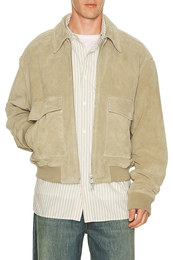 Sacai Sport Knit Pullover in Khaki | FWRD