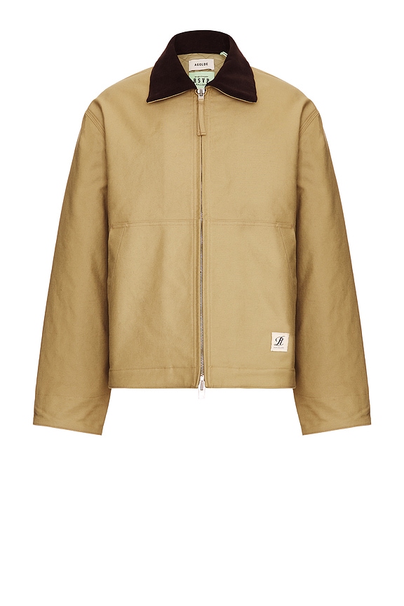 Carhartt WIP Detroit Jacket in Tarragon & Black | FWRD Carhartt WIP Detroit Jacket in Tarragon & Black | FWRD