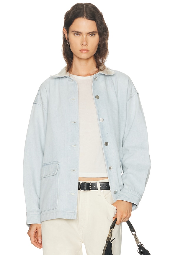 yeezy SEASON 5 ライトブルーデニムジャケット M 【公式通販】