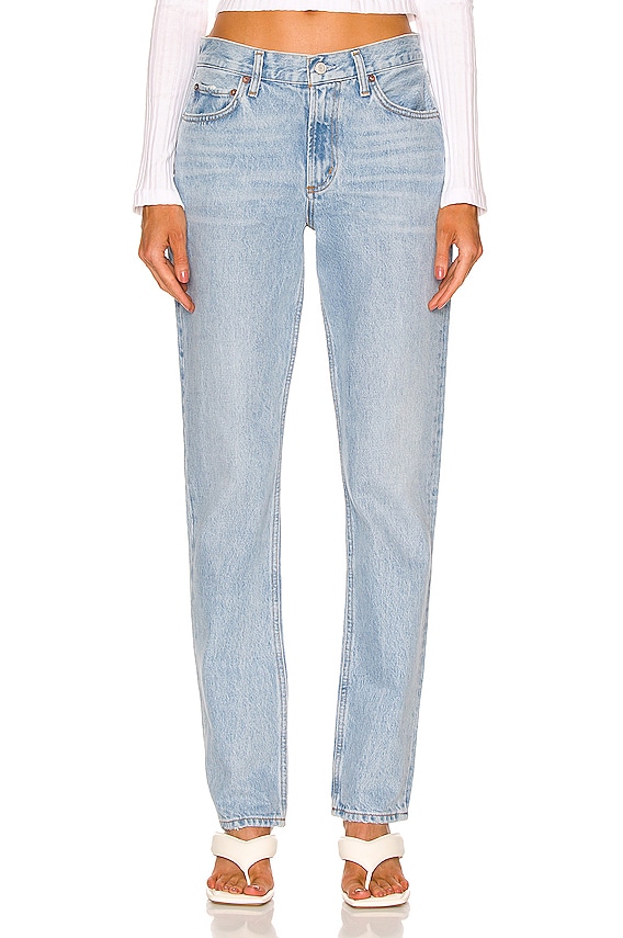 Y/Project Cutout Rhinestone Skinny in Ice Blue | FWRD