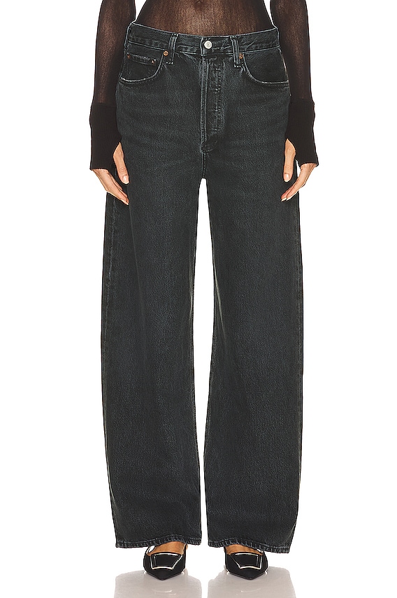 パンツ AGOLDE LOW RISE BAGGY VOID AGOLDE Low Rise Baggy Jeans in Void | REVOLVE