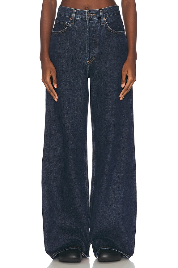 The Row Dan Bootcut Leg in Indigo | FWRD